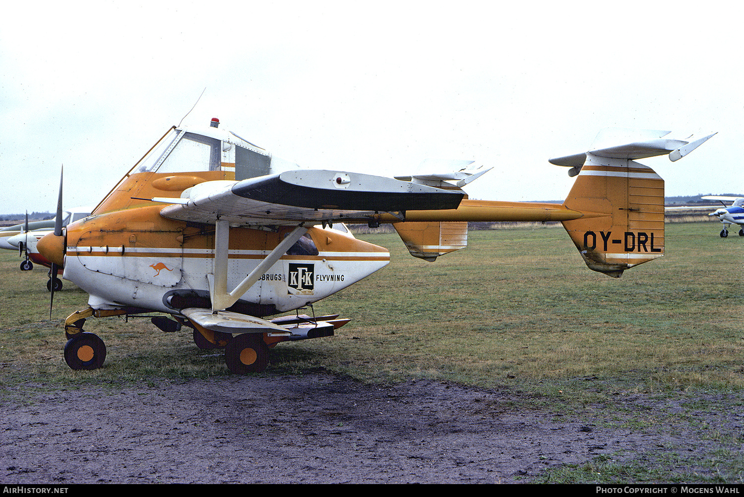 Aircraft Photo of OY-DRL | Transavia PL-12 Mk2 Airtruk | KFK - Korn- & Foderstof Kompagniet | AirHistory.net #623359