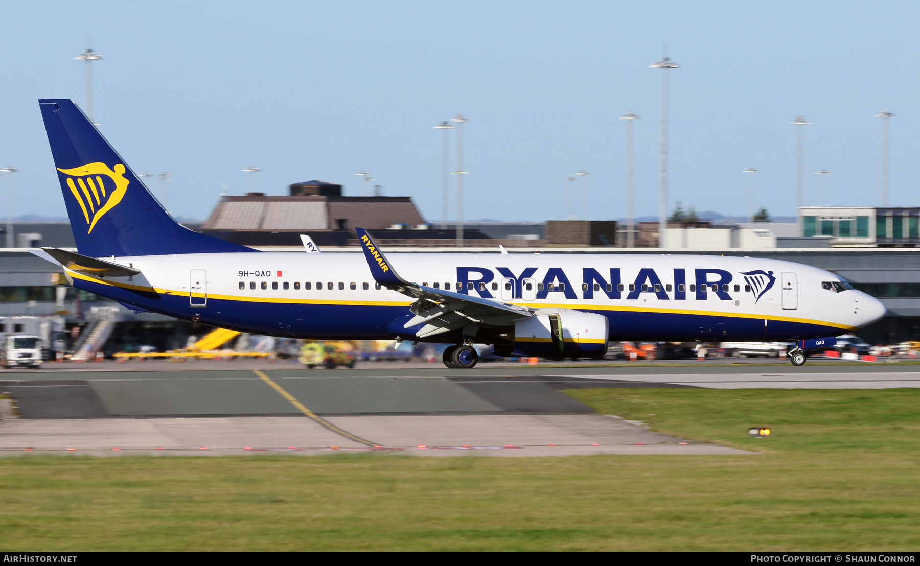 Aircraft Photo of 9H-QAO | Boeing 737-8AS | Ryanair | AirHistory.net #623365
