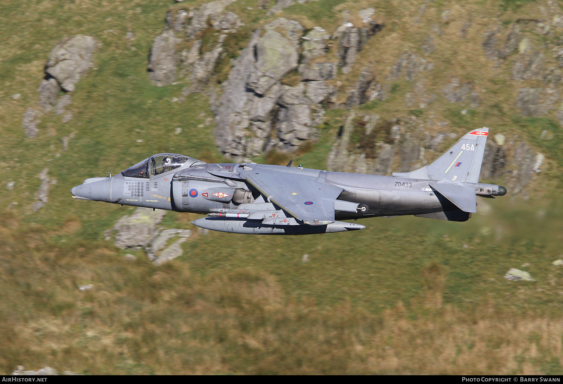 Aircraft Photo of ZD433 | British Aerospace Harrier GR7A | UK - Air Force | AirHistory.net #623377