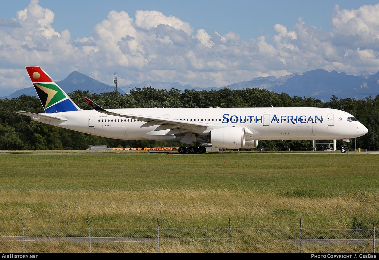 Aircraft Photo of OE-IPK | Airbus A350-941 | South African Airways | AirHistory.net #623380