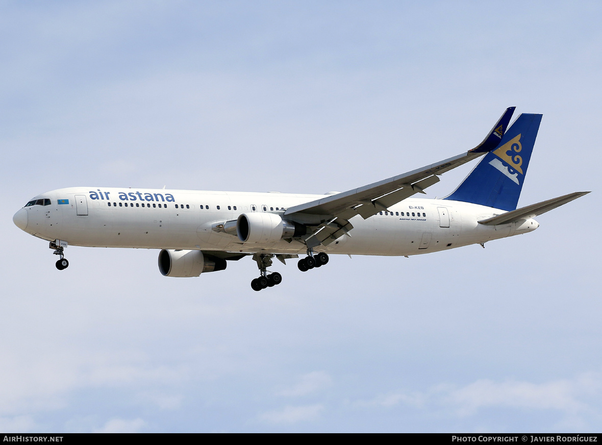 Aircraft Photo of EI-KEB | Boeing 767-3KY/ER | Air Astana | AirHistory.net #623389