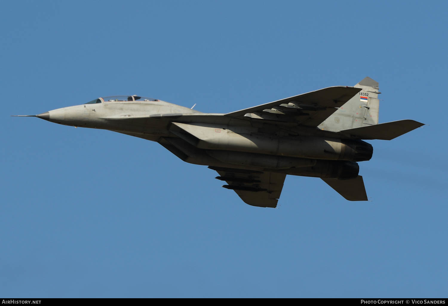 Aircraft Photo of 18352 | Mikoyan-Gurevich NL-18 | Serbia - Air Force | AirHistory.net #623391