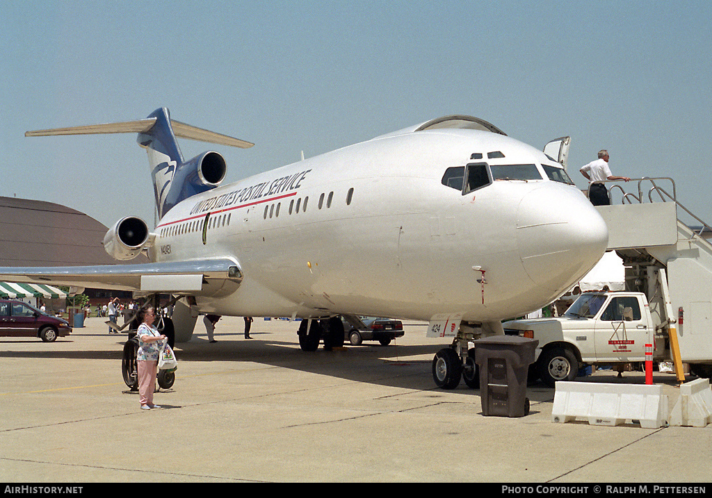 Aircraft Photo of N424EX | Boeing 727-134C | United States Postal Service | AirHistory.net #623422