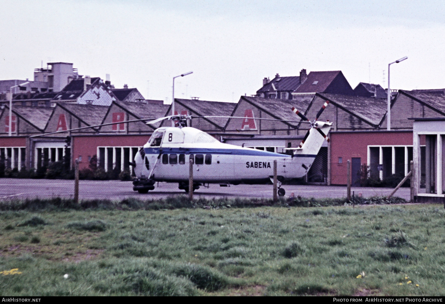 Aircraft Photo of N878 | Sikorsky S-58C | Sabena | AirHistory.net #623427