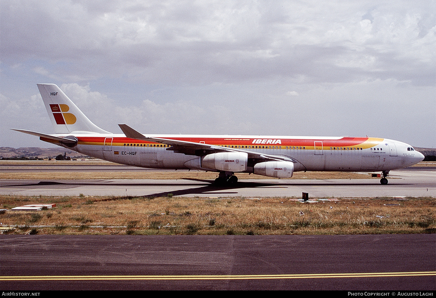 Aircraft Photo of EC-HQF | Airbus A340-313 | Iberia | AirHistory.net #623433