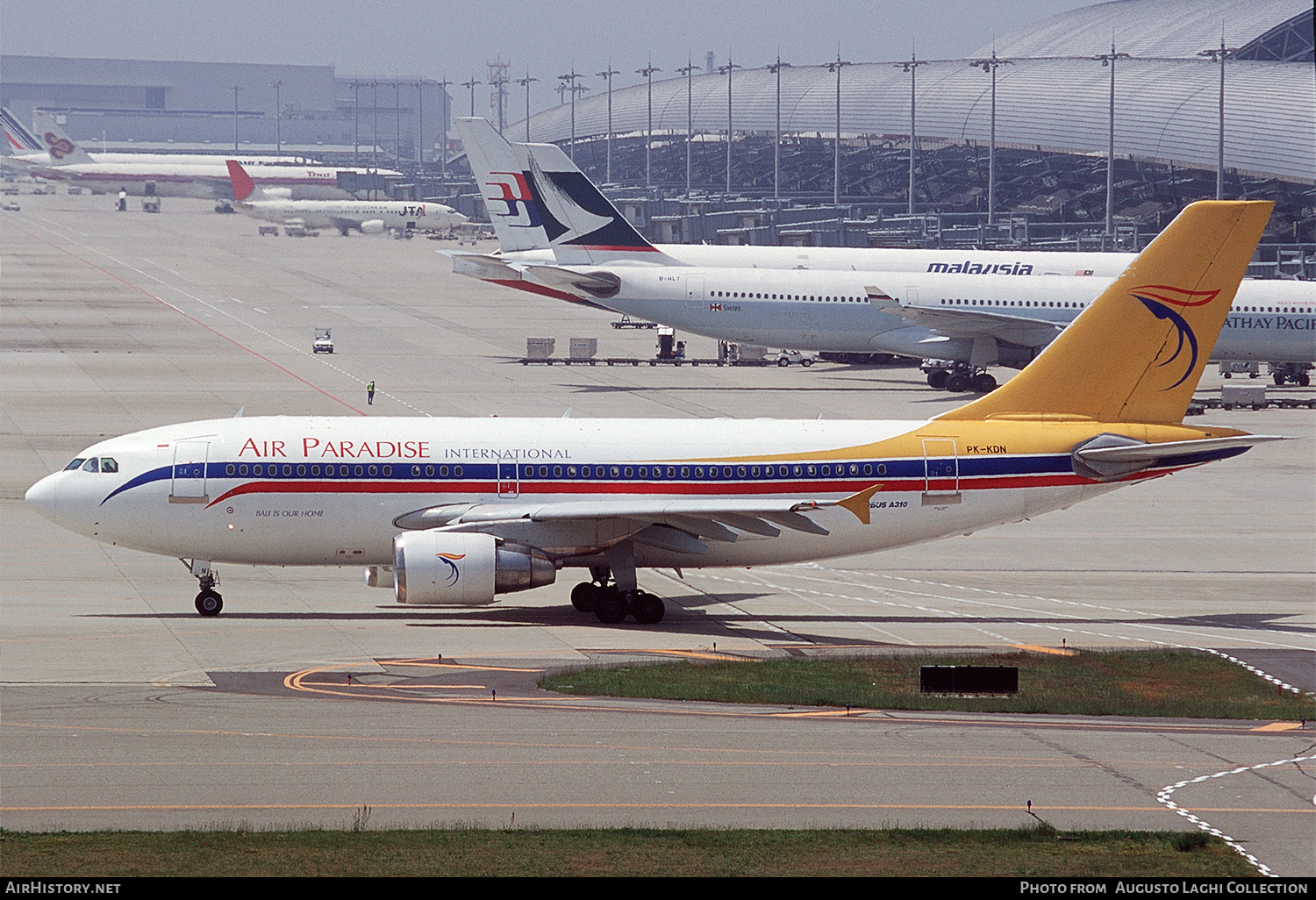 Aircraft Photo of PK-KDN | Airbus A310-324 | Air Paradise International | AirHistory.net #623439