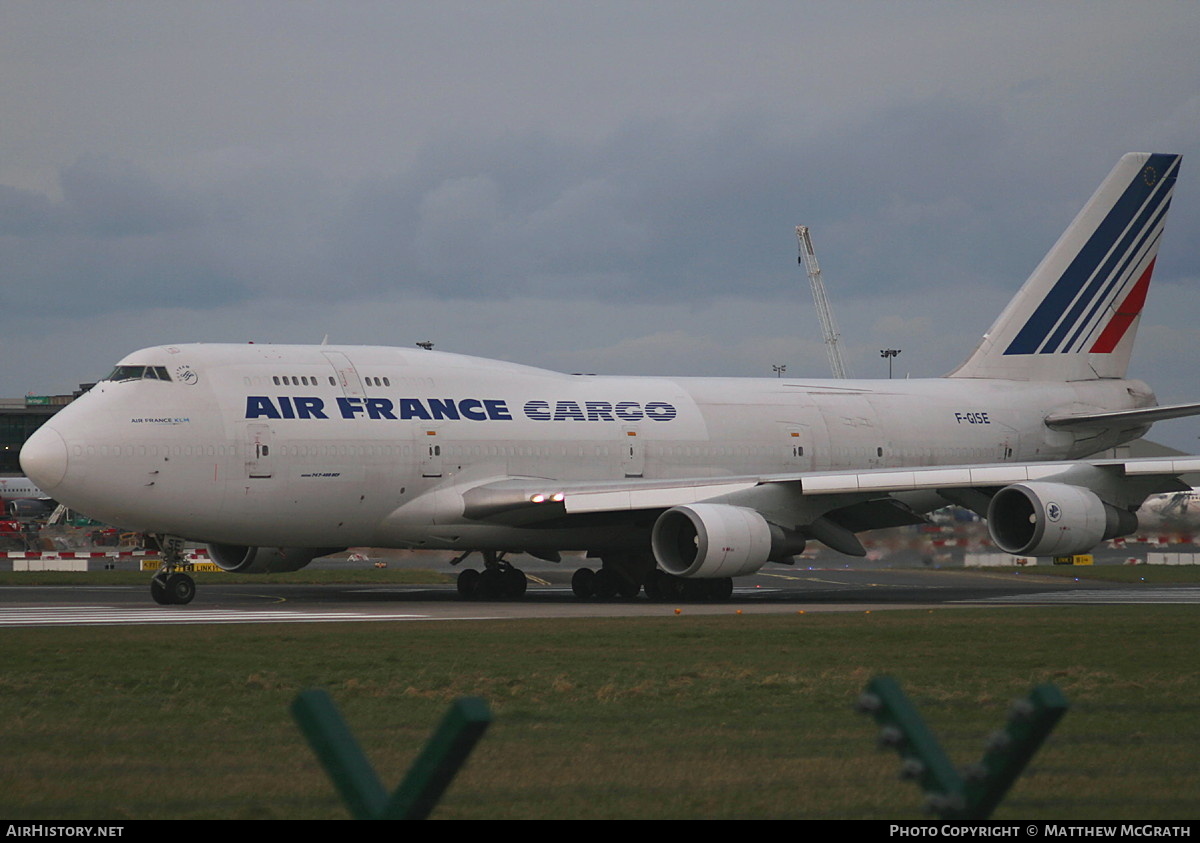 Aircraft Photo of F-GISE | Boeing 747-428M(BCF) | Air France Cargo | AirHistory.net #623444