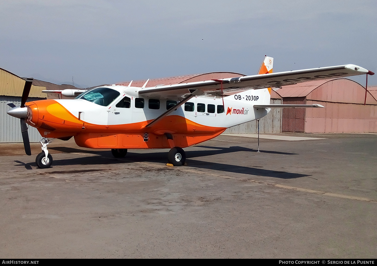 Aircraft Photo of OB-2030P | Cessna 208B Grand Caravan | Movil Air | AirHistory.net #623449