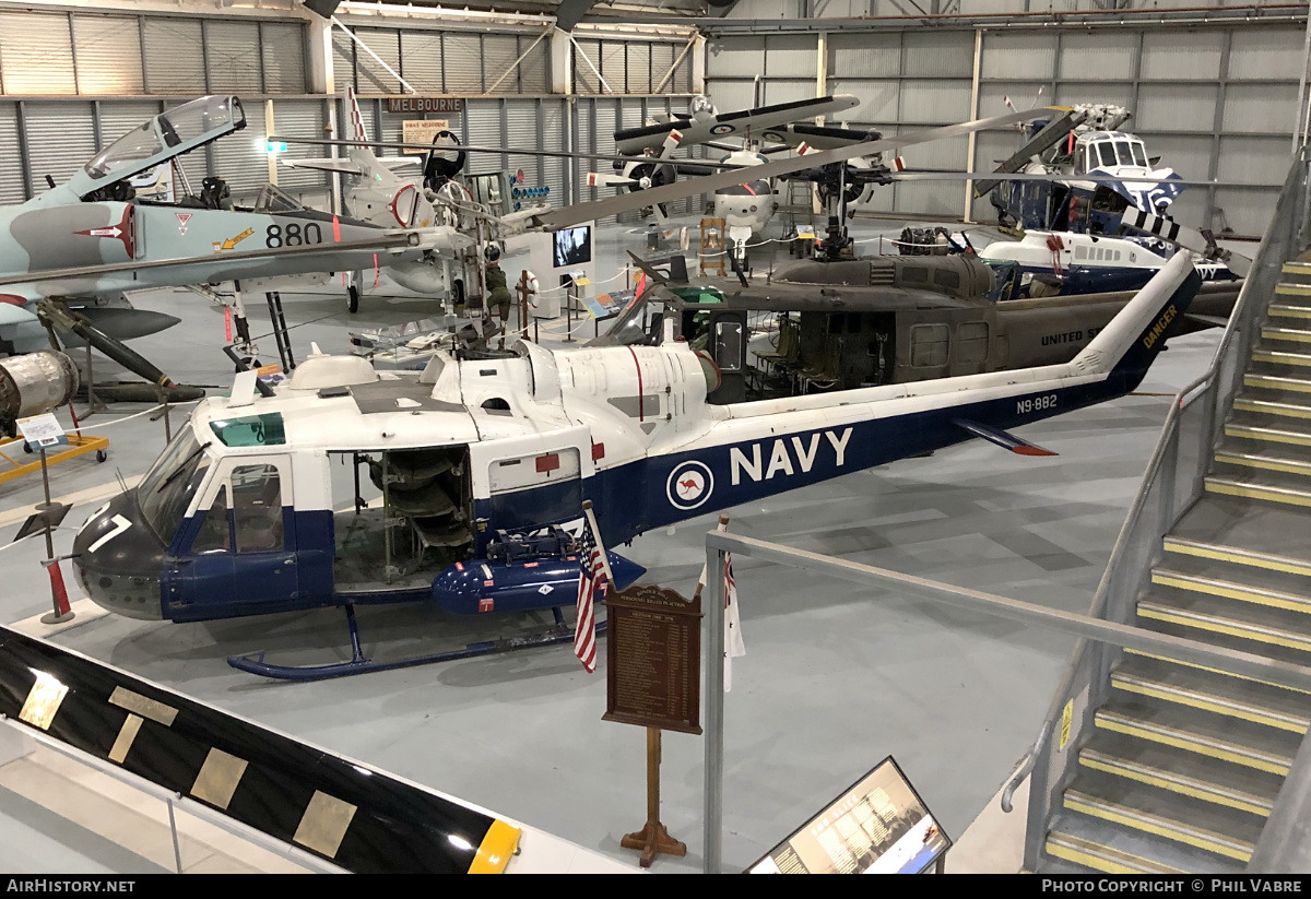 Aircraft Photo of N9-882 | Bell UH-1B Iroquois | Australia - Navy | AirHistory.net #623451
