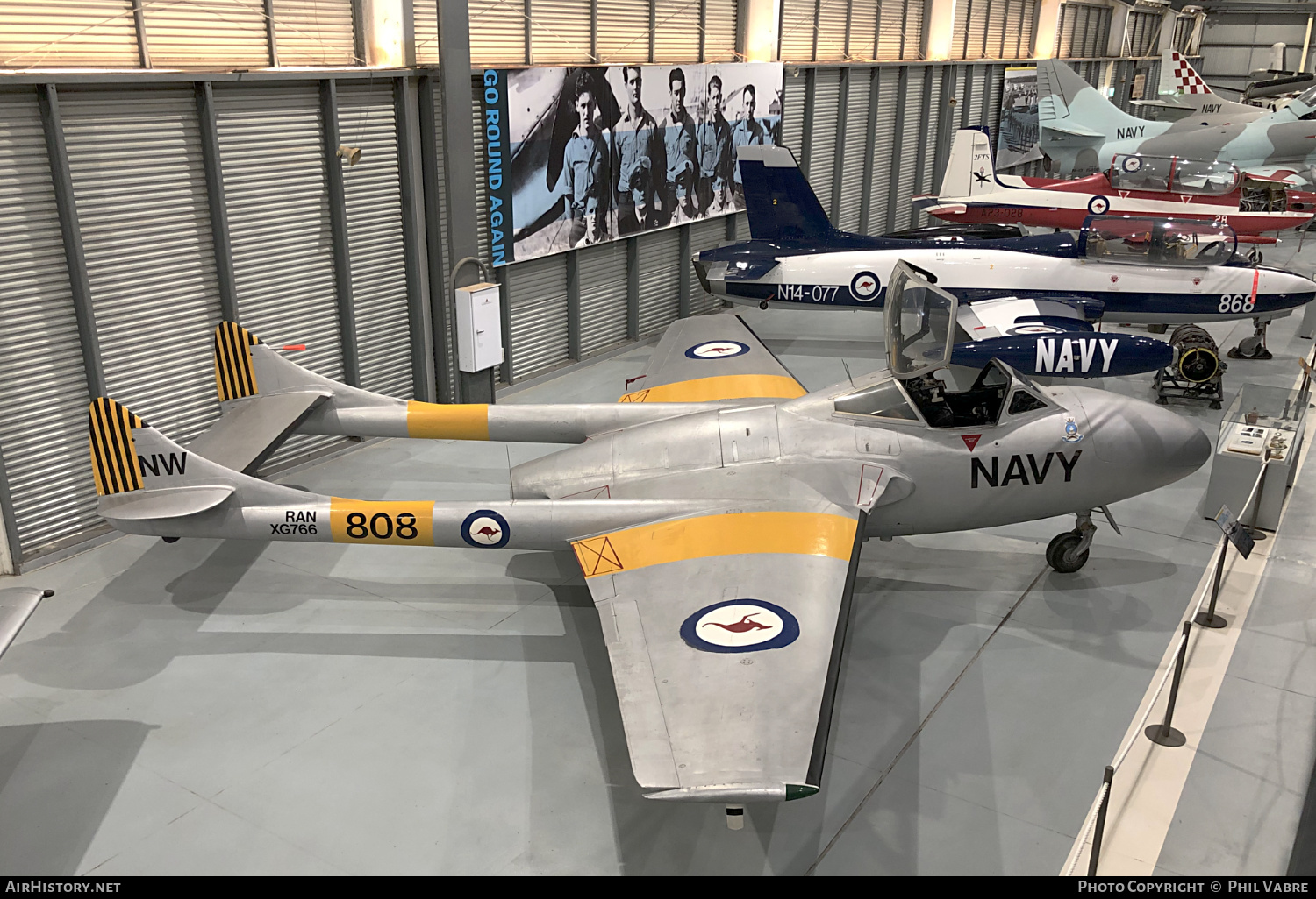 Aircraft Photo of XG766 | De Havilland D.H. 115 Sea Vampire T22 | Australia - Navy | AirHistory.net #623462
