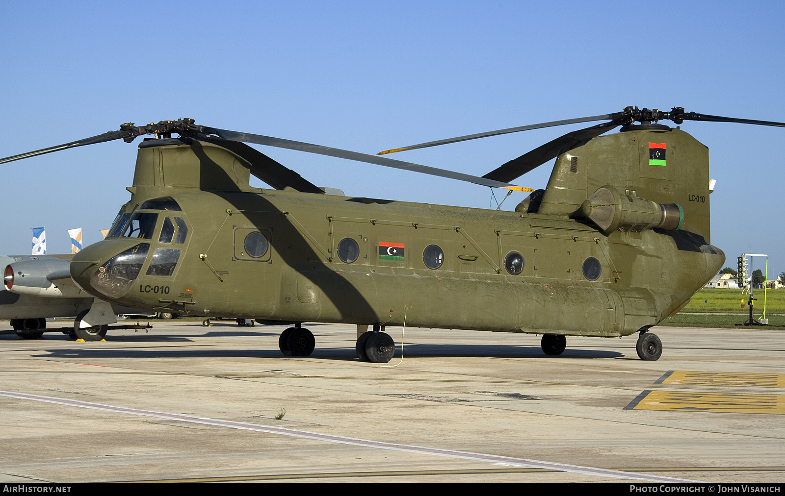 Aircraft Photo of LC-010 | Boeing Vertol CH-47C Chinook | Libya - Air Force | AirHistory.net #623470