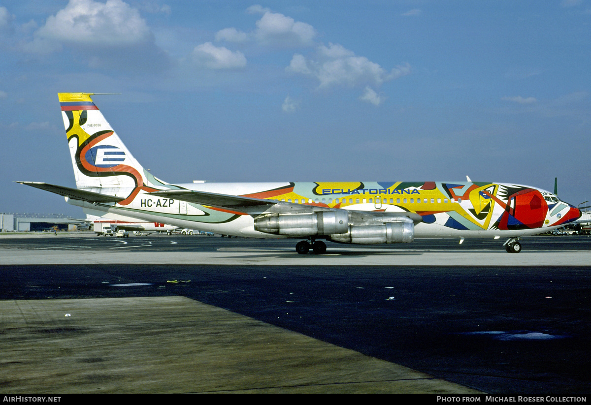 Aircraft Photo of HC-AZP / FAE-8036 | Boeing 720-023B | Ecuatoriana | AirHistory.net #623472