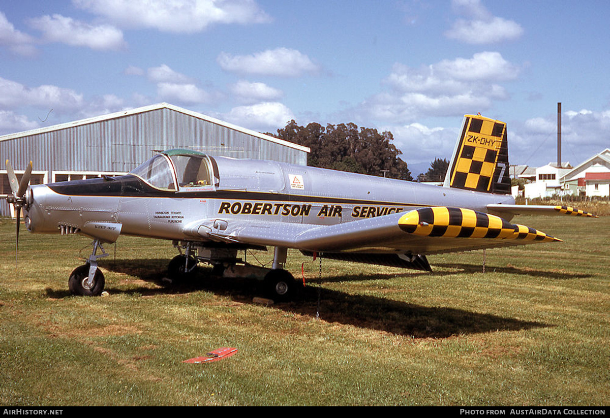 Aircraft Photo of ZK-DHY | Fletcher FU-24-950 | Robertson Air Service | AirHistory.net #623481