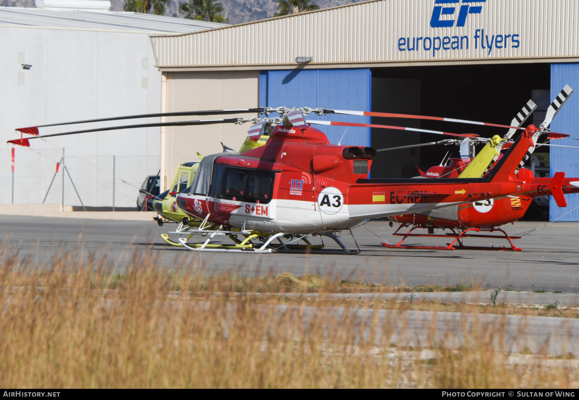 Aircraft Photo of EC-NPH | Bell 412HP | Generalitat Valenciana | AirHistory.net #623486