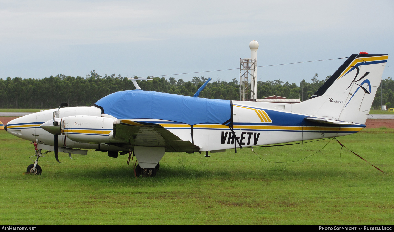 Aircraft Photo of VH-ETV | Beech 58 Baron | Katherine Aviation | AirHistory.net #623489