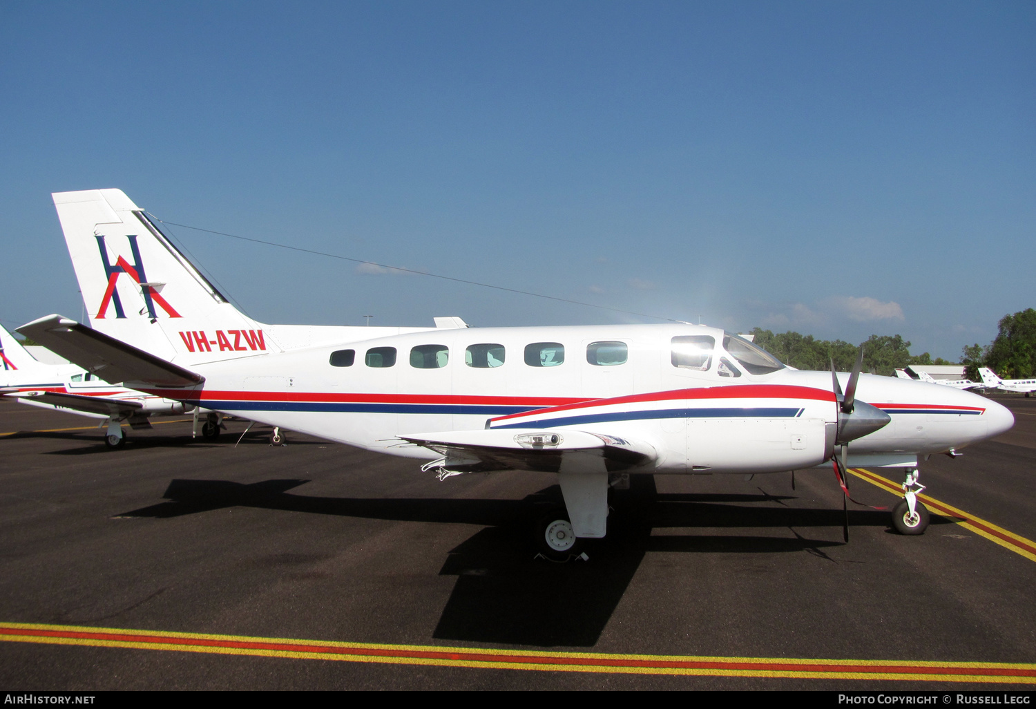 Aircraft Photo of VH-AZW | Cessna 441 Conquest | Hardy Aviation | AirHistory.net #623492