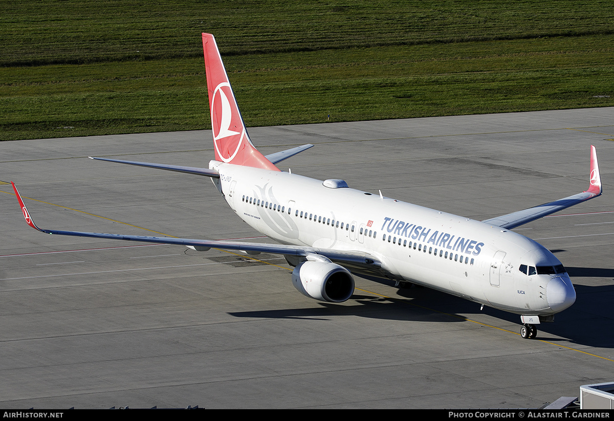 Aircraft Photo of TC-JYO | Boeing 737-9F2/ER | Turkish Airlines | AirHistory.net #623521