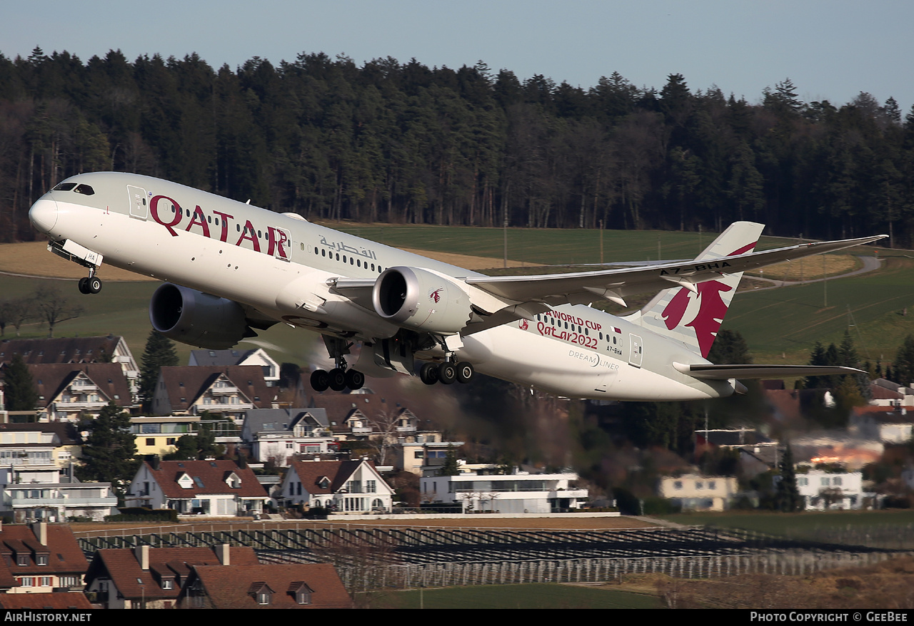 Aircraft Photo of A7-BHA | Boeing 787-9 Dreamliner | Qatar Airways | AirHistory.net #623540