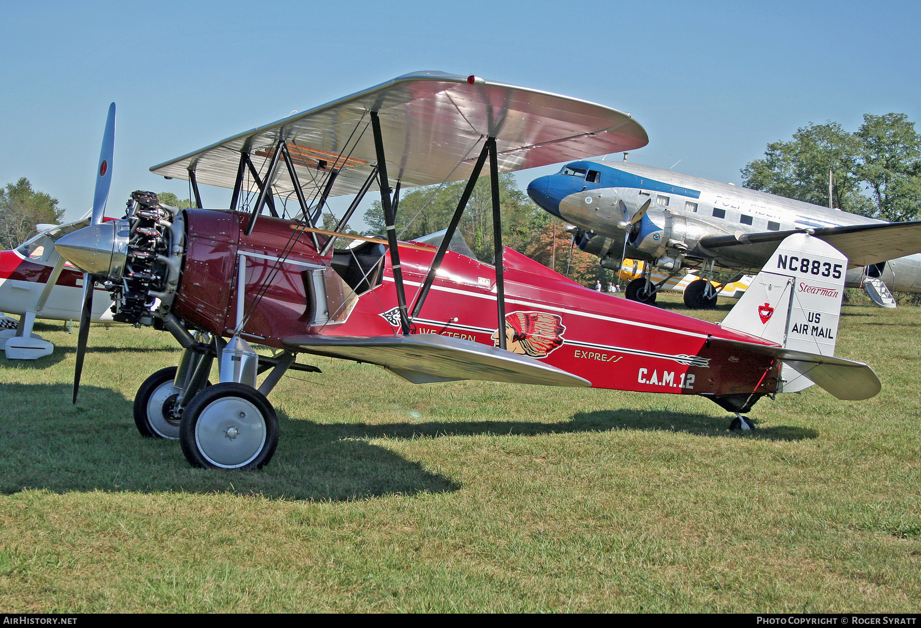 Aircraft Photo of N8835 / NC8835 | Stearman C3B | Western Air Express | AirHistory.net #623547