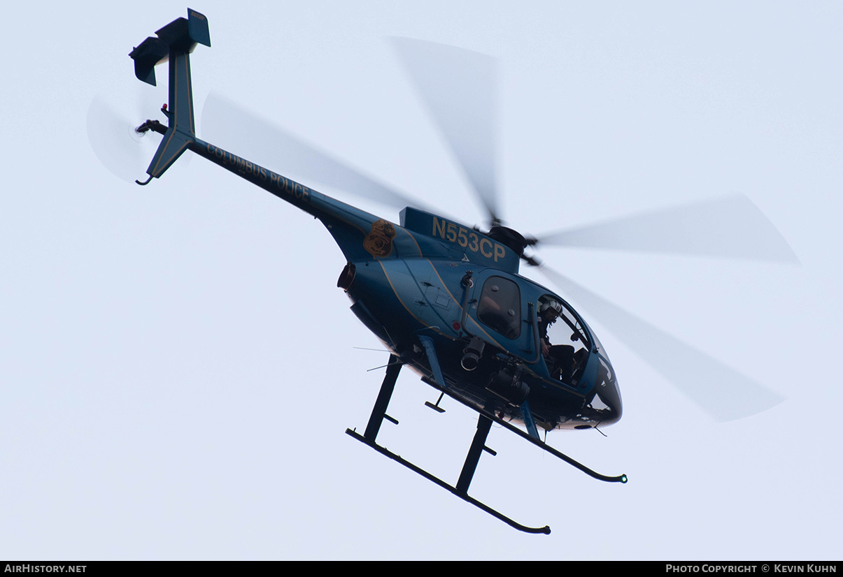 Aircraft Photo of N553CP | McDonnell Douglas MD-530F (369FF) | Columbus Police | AirHistory.net #623551