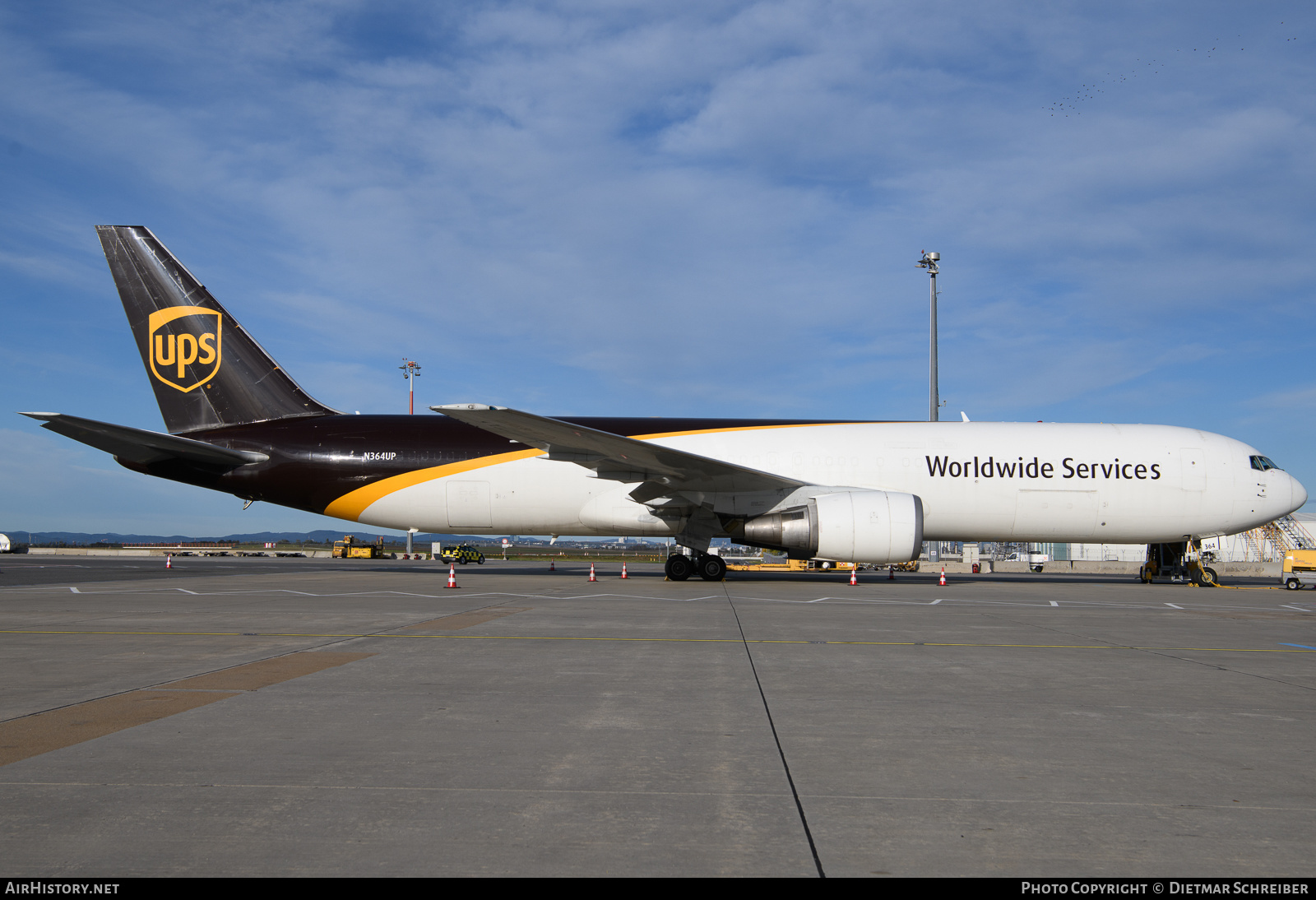 Aircraft Photo of N364UP | Boeing 767-346/ER(BCF) | United Parcel Service - UPS | AirHistory.net #623583