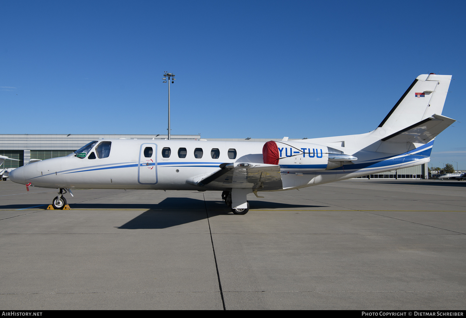 Aircraft Photo of YU-TUU | Cessna 550 Citation Bravo | AirHistory.net #623595