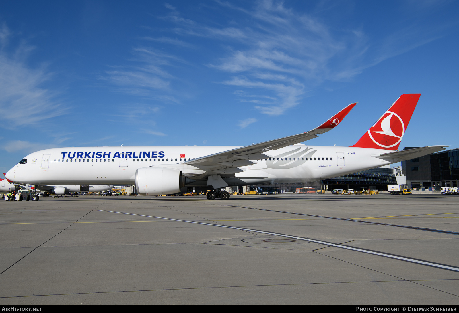 Aircraft Photo of TC-LGI | Airbus A350-941 | Turkish Airlines | AirHistory.net #623597