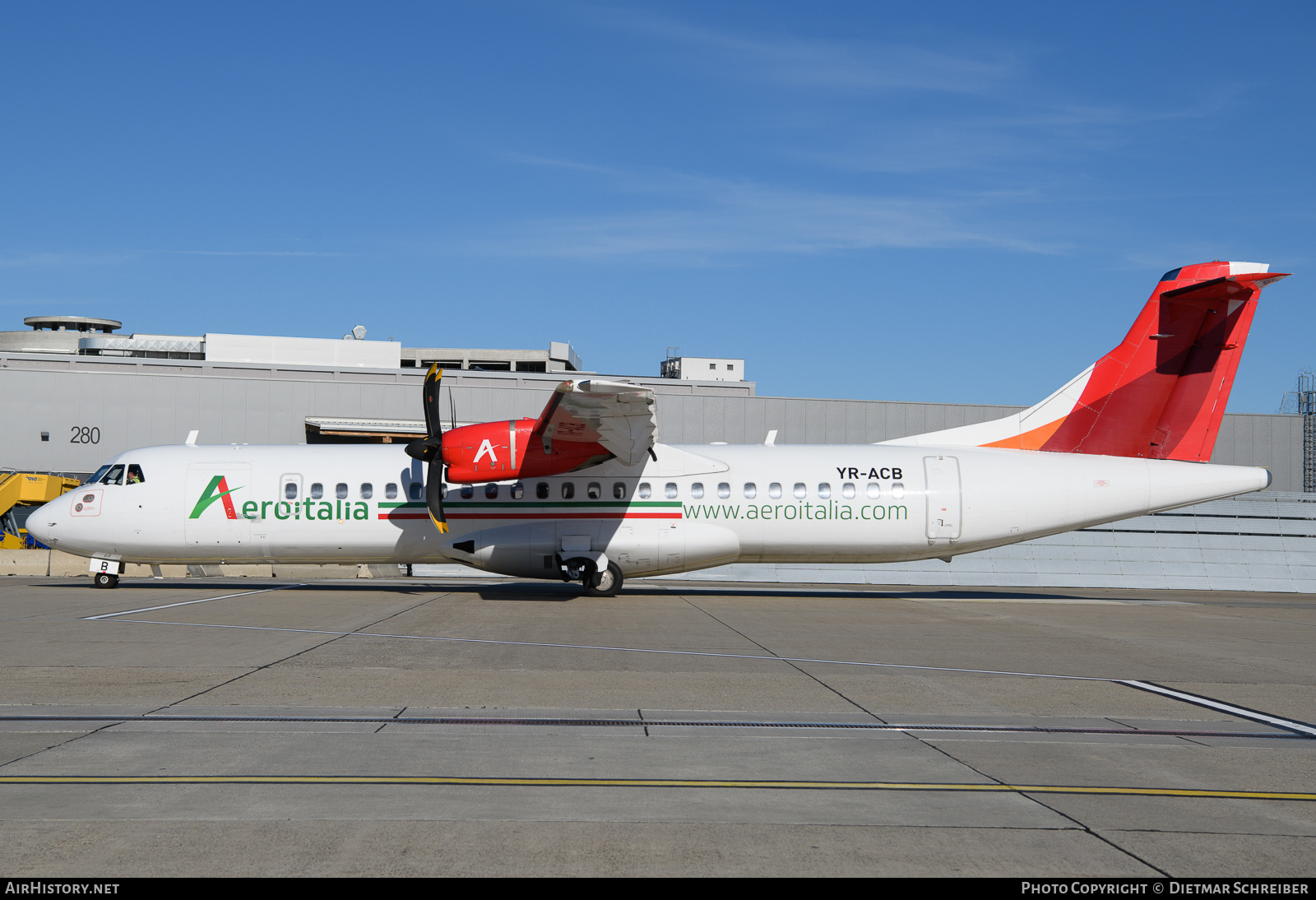 Aircraft Photo of YR-ACB | ATR ATR-72-600 (ATR-72-212A) | Aeroitalia | AirHistory.net #623604