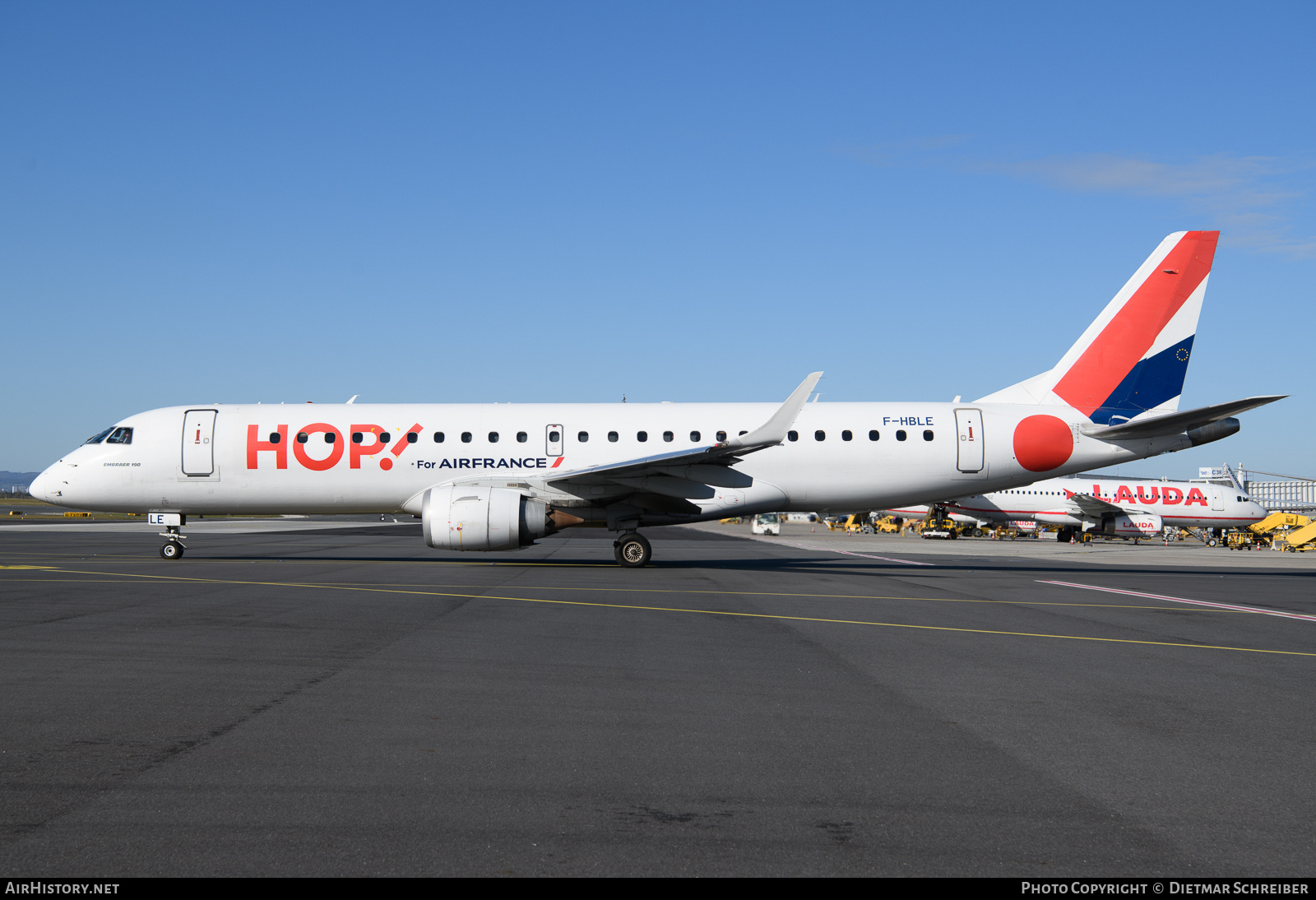 Aircraft Photo of F-HBLE | Embraer 190LR (ERJ-190-100LR) | Hop! | AirHistory.net #623636