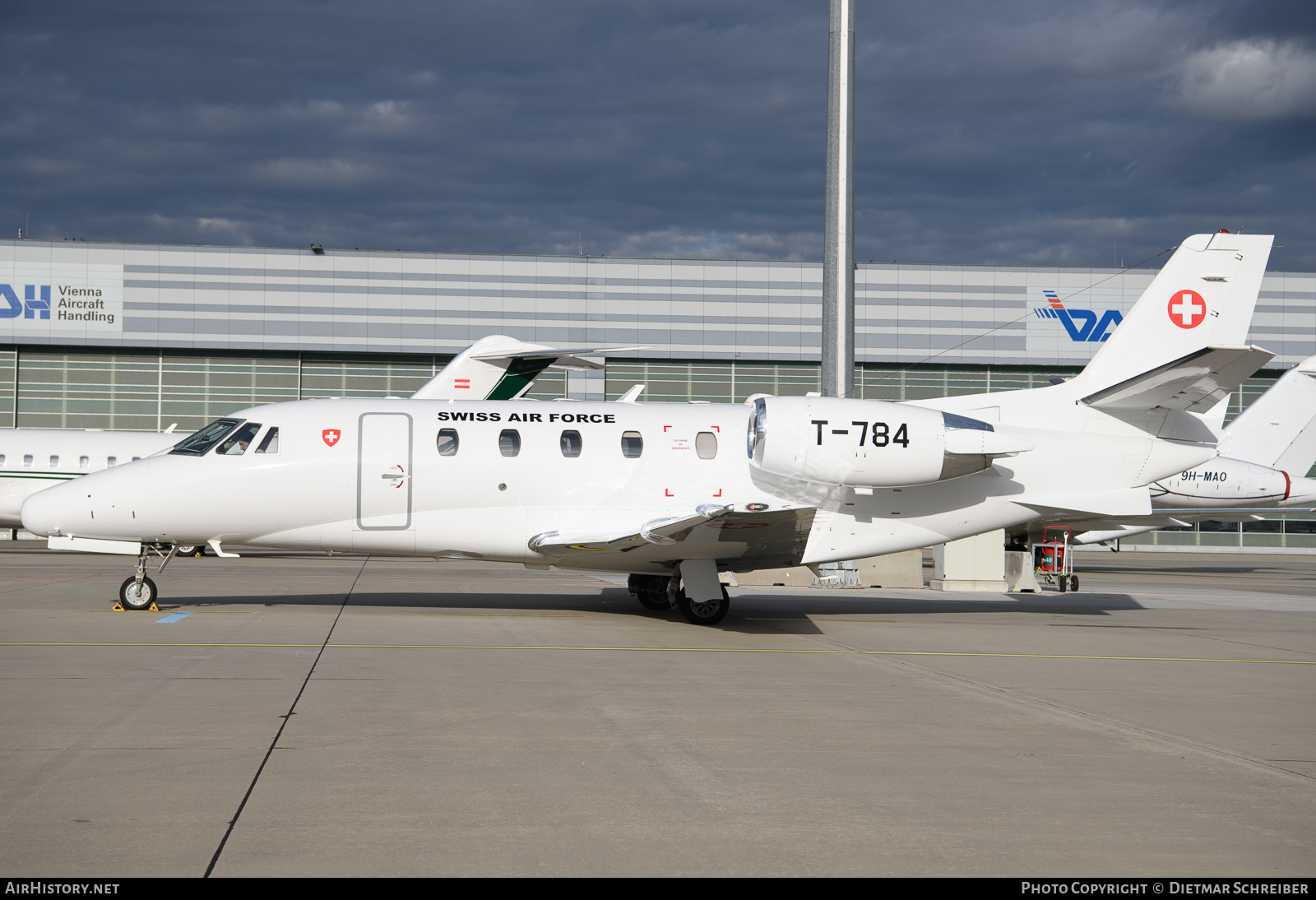 Aircraft Photo of T-784 | Cessna 560XL Citation Excel | Switzerland - Air Force | AirHistory.net #623643