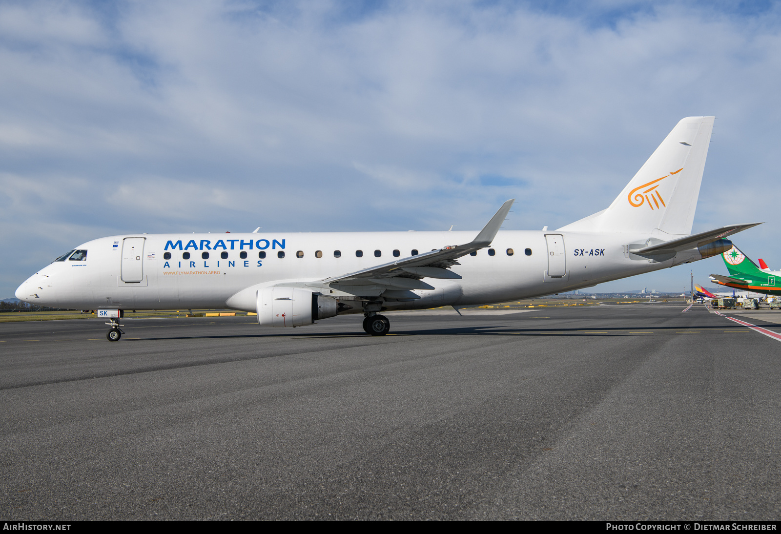 Aircraft Photo of SX-ASK | Embraer 175STD (ERJ-170-200STD) | Marathon Airlines | AirHistory.net #623654