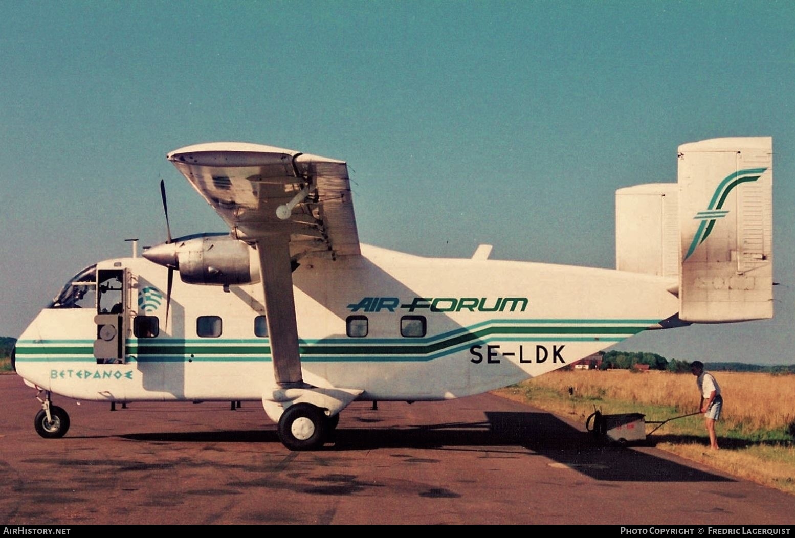Aircraft Photo of SE-LDK | Short SC.7 Skyvan 3-400 | Air Forum | AirHistory.net #623674