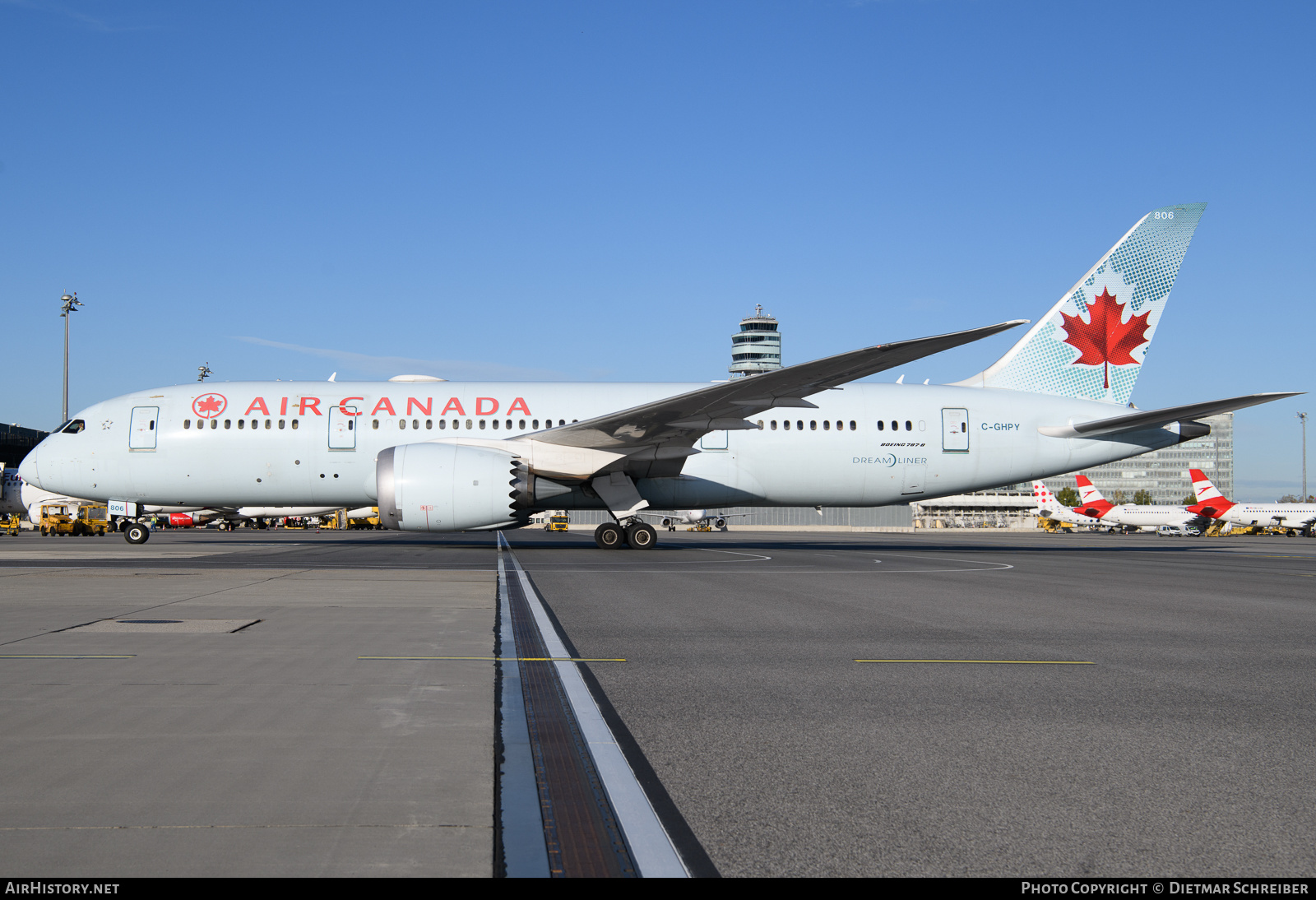Aircraft Photo of C-GHPY | Boeing 787-8 Dreamliner | Air Canada | AirHistory.net #623677