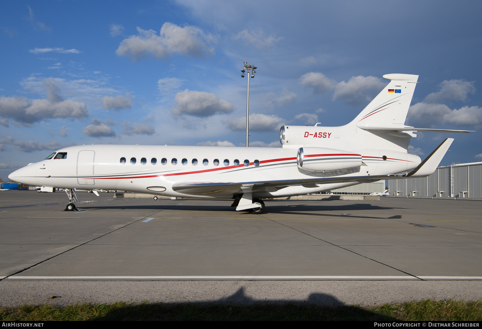 Aircraft Photo of D-ASSY | Dassault Falcon 7X | AirHistory.net #623682