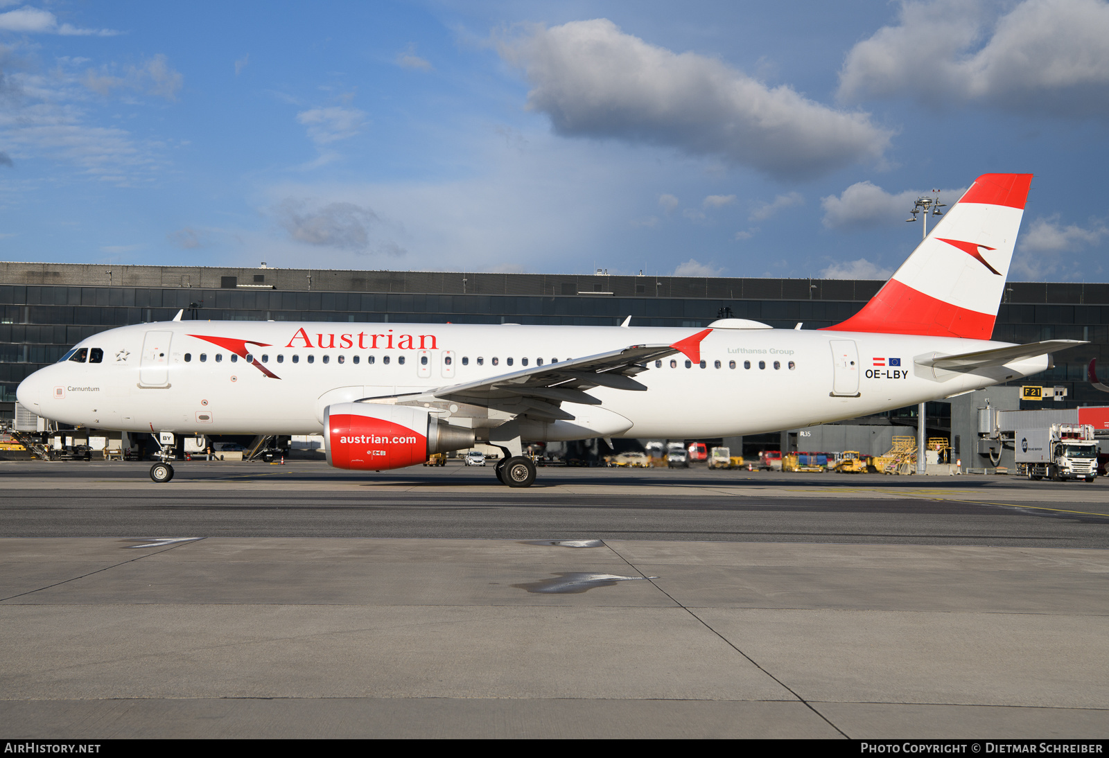 Aircraft Photo of OE-LBY | Airbus A320-214 | Austrian Airlines | AirHistory.net #623684