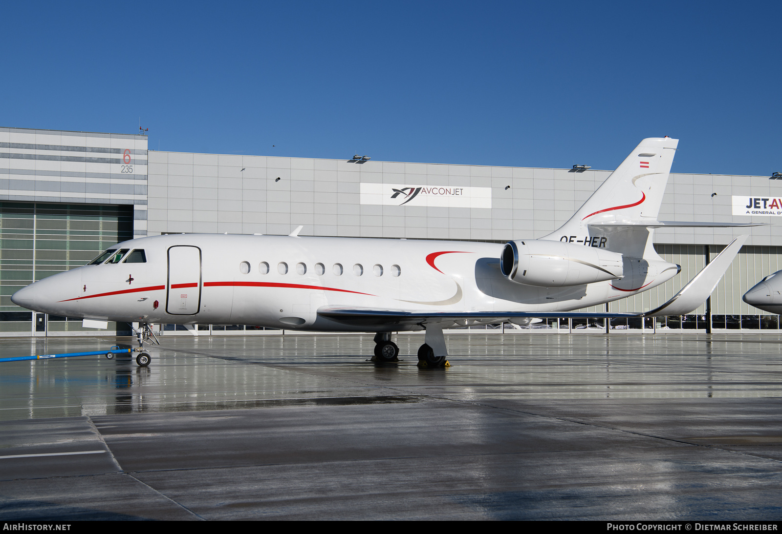 Aircraft Photo of OE-HER | Dassault Falcon 2000 | AirHistory.net #623699