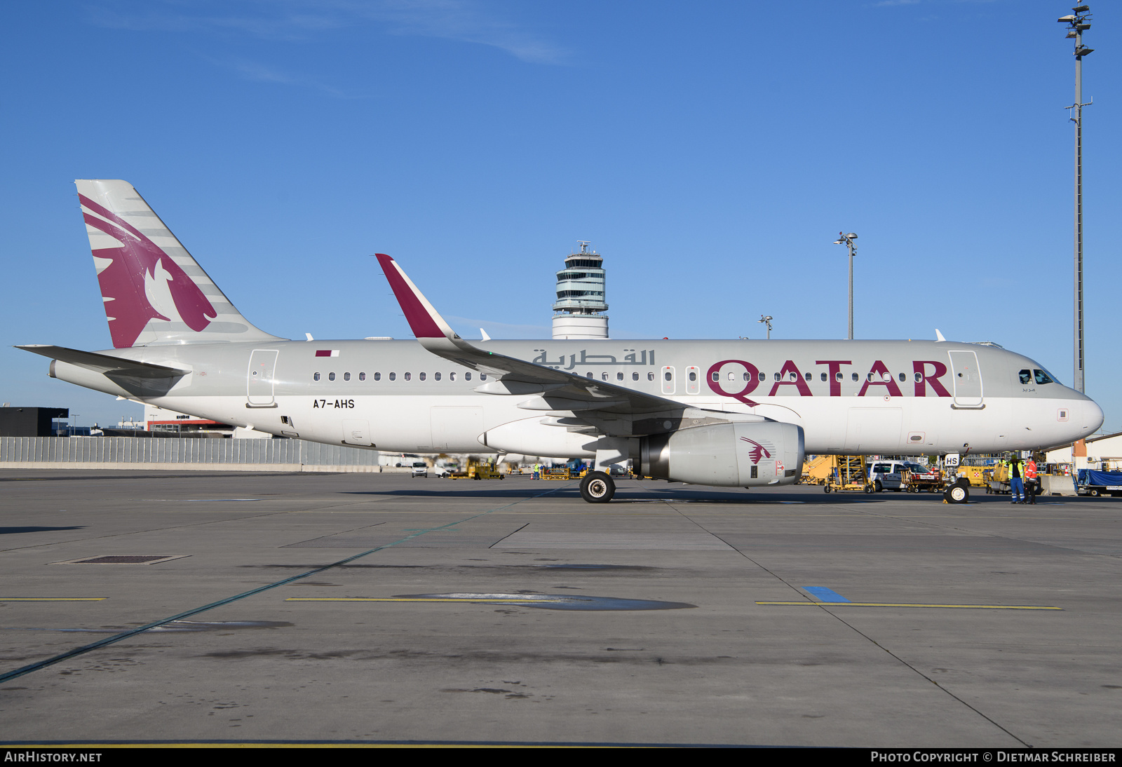 Aircraft Photo of A7-AHS | Airbus A320-232 | Qatar Airways | AirHistory.net #623709