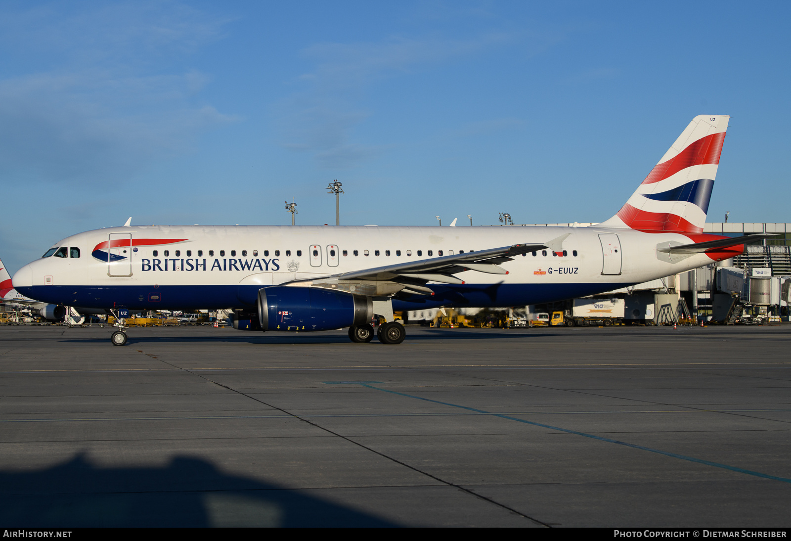 Aircraft Photo of G-EUUZ | Airbus A320-232 | British Airways | AirHistory.net #623723