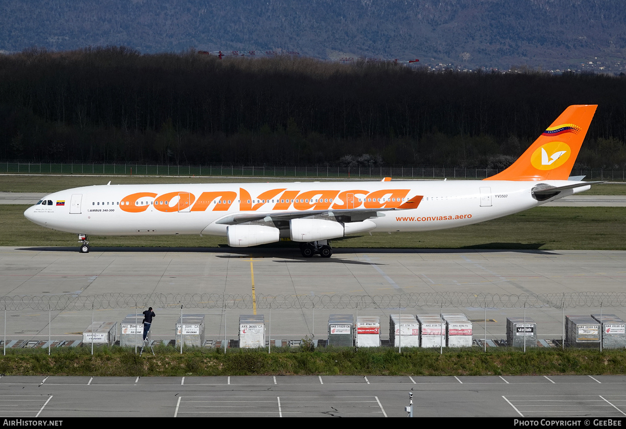Aircraft Photo of YV3507 | Airbus A340-313 | Conviasa | AirHistory.net #623728