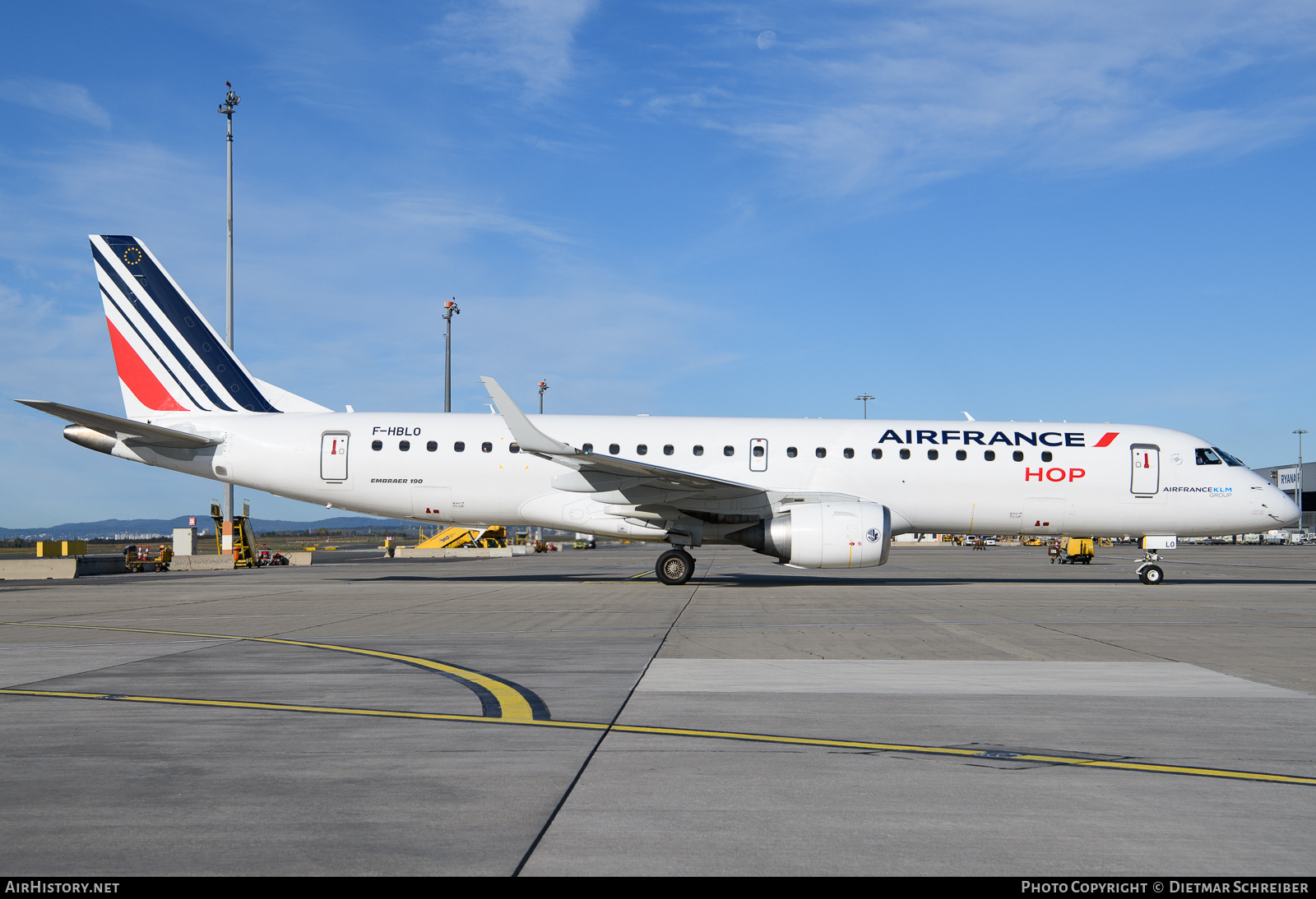 Aircraft Photo of F-HBLO | Embraer 190STD (ERJ-190-100STD) | Air France | AirHistory.net #623757