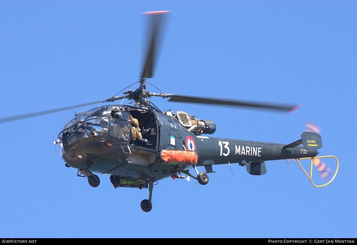 Aircraft Photo of 13 | Sud SA-316B Alouette III | France - Navy | AirHistory.net #623768