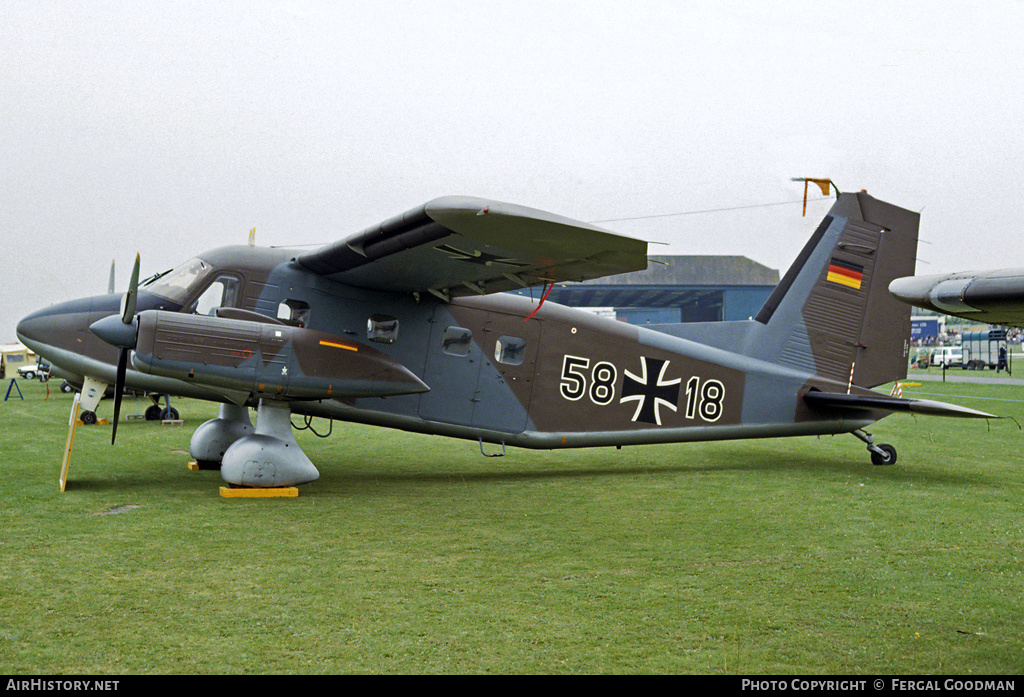 Aircraft Photo of 5818 | Dornier Do-28D-2 Skyservant | Germany - Air Force | AirHistory.net #623778