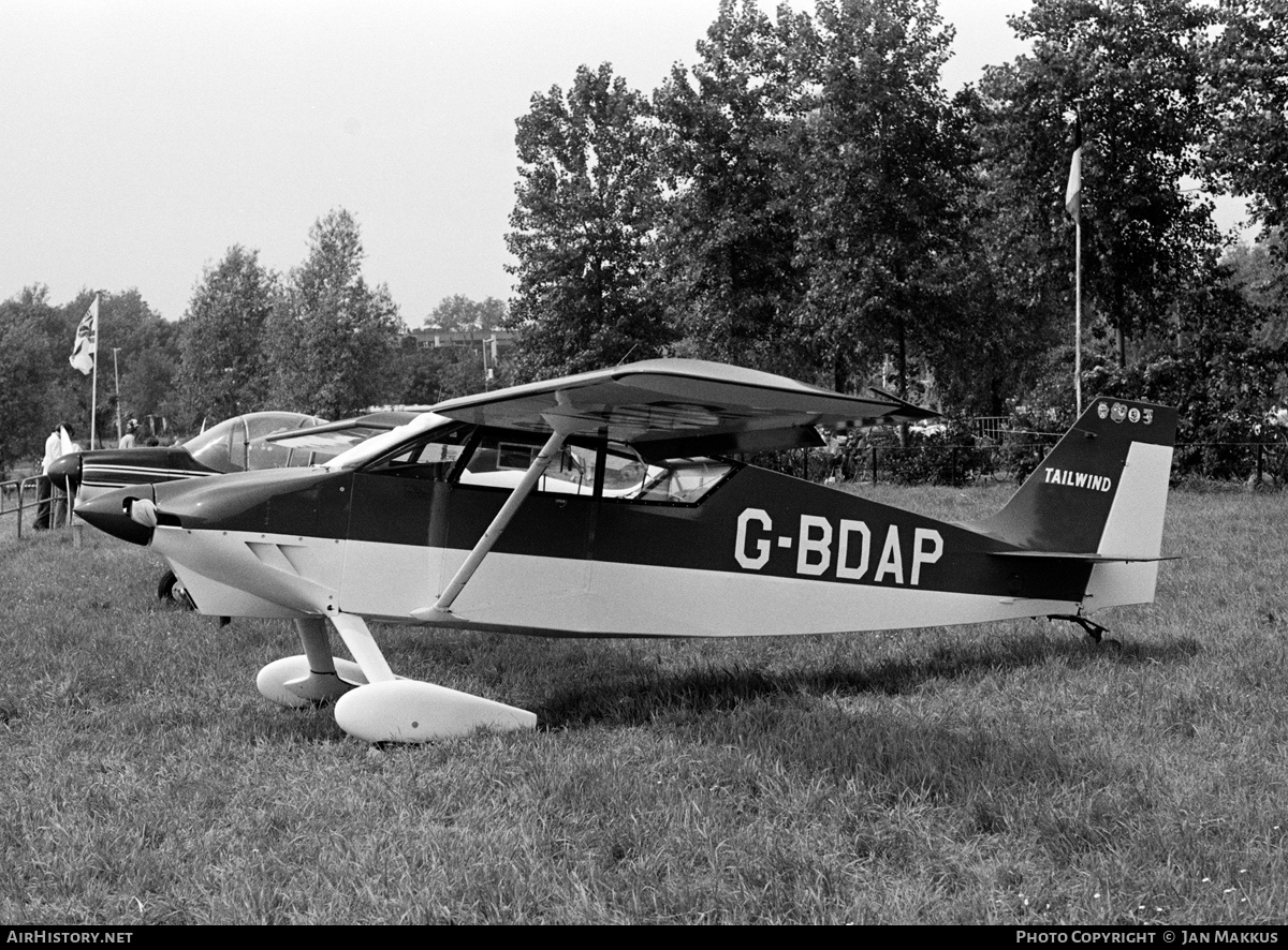 Aircraft Photo of G-BDAP | Wittman W-8 Tailwind | AirHistory.net #623799