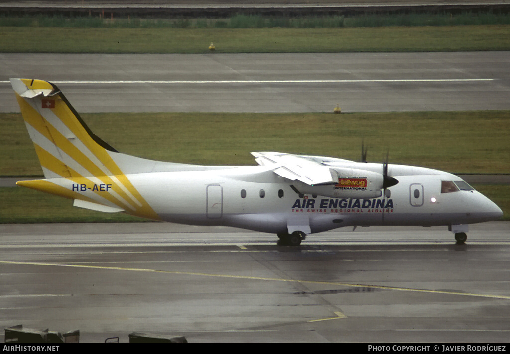 Aircraft Photo of HB-AEF | Dornier 328-110 | Air Engiadina | AirHistory.net #623809