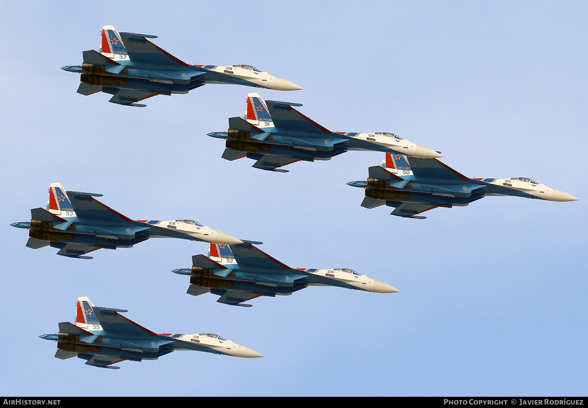 Aircraft Photo of 50 | Sukhoi Su-35S | Russia - Air Force | AirHistory.net #623813