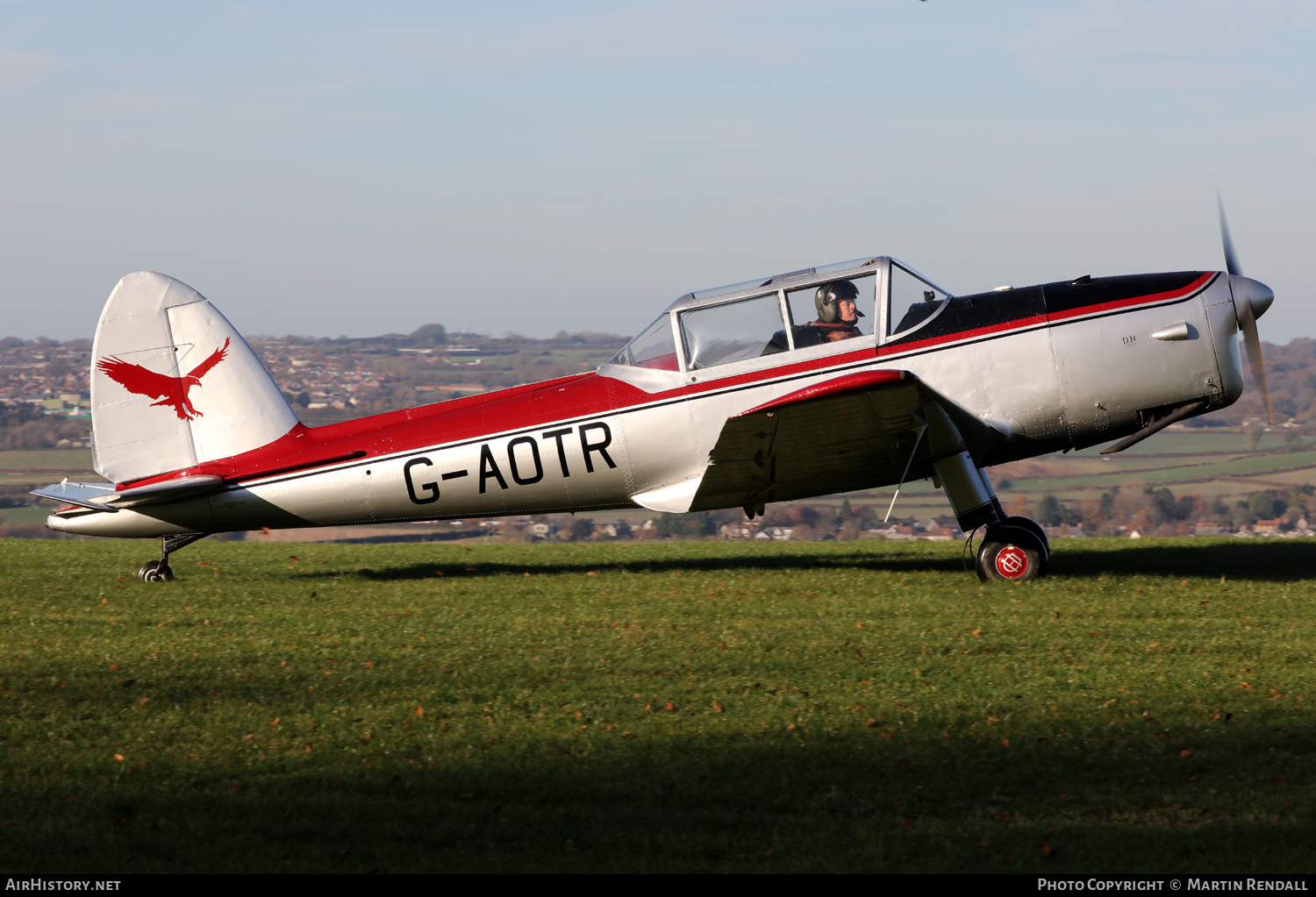 Aircraft Photo of G-AOTR | De Havilland DHC-1 Chipmunk Mk22 | AirHistory.net #623833