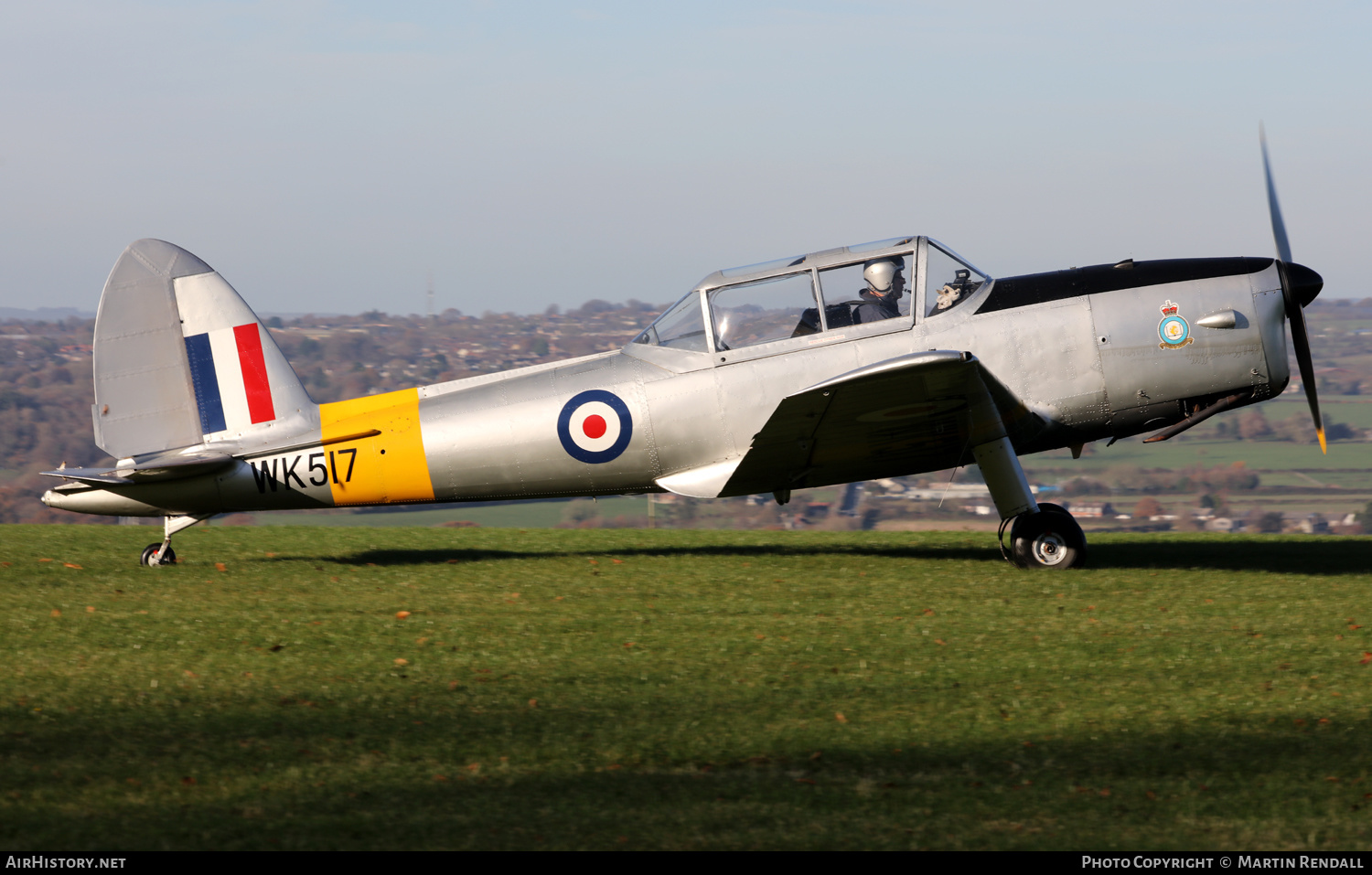Aircraft Photo of G-ULAS / WK517 | De Havilland DHC-1 Chipmunk Mk22 | UK - Air Force | AirHistory.net #623842
