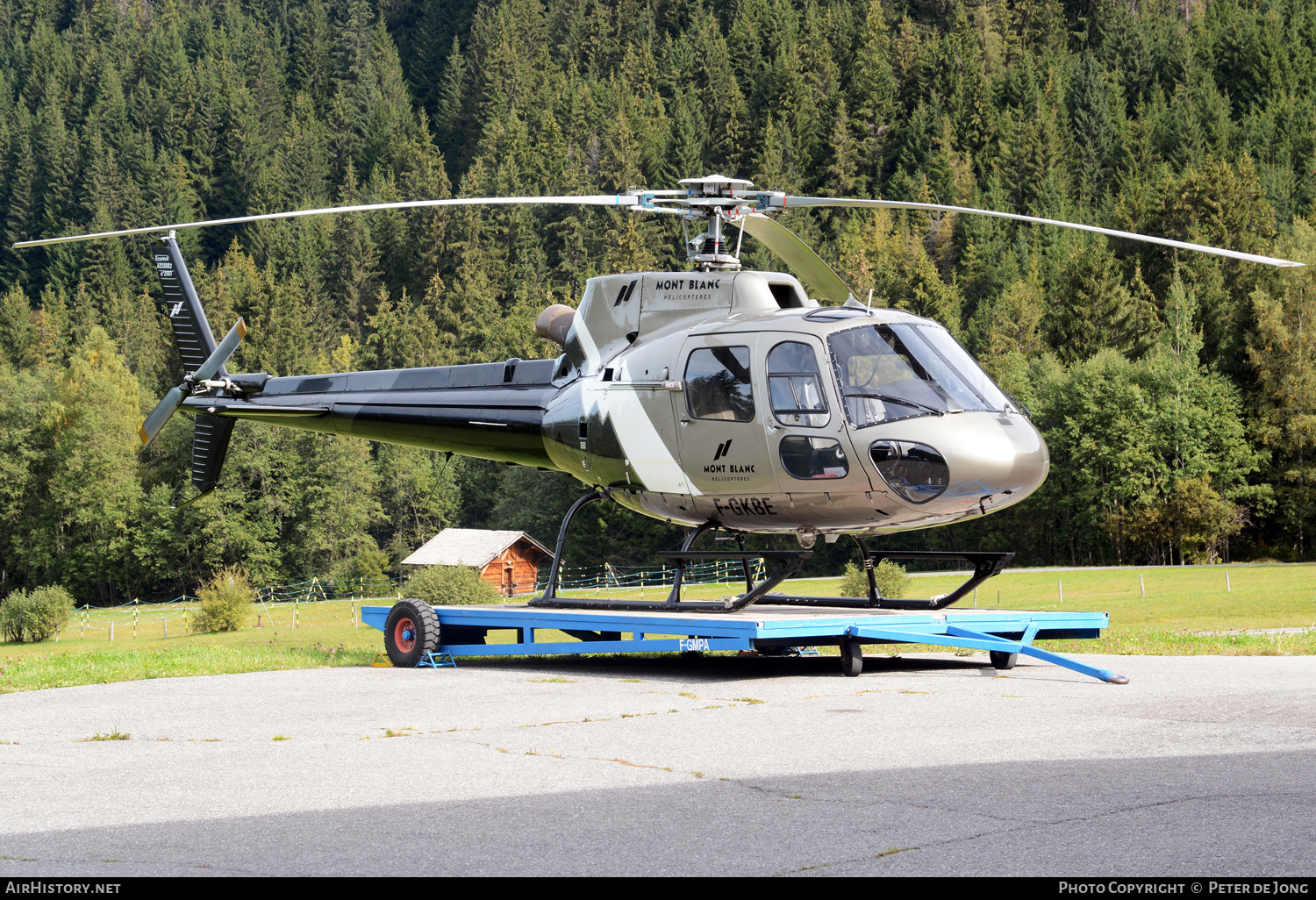 Aircraft Photo of F-GKBE | Aerospatiale AS-350B-2 Ecureuil | Mont Blanc Hélicoptères | AirHistory.net #623843