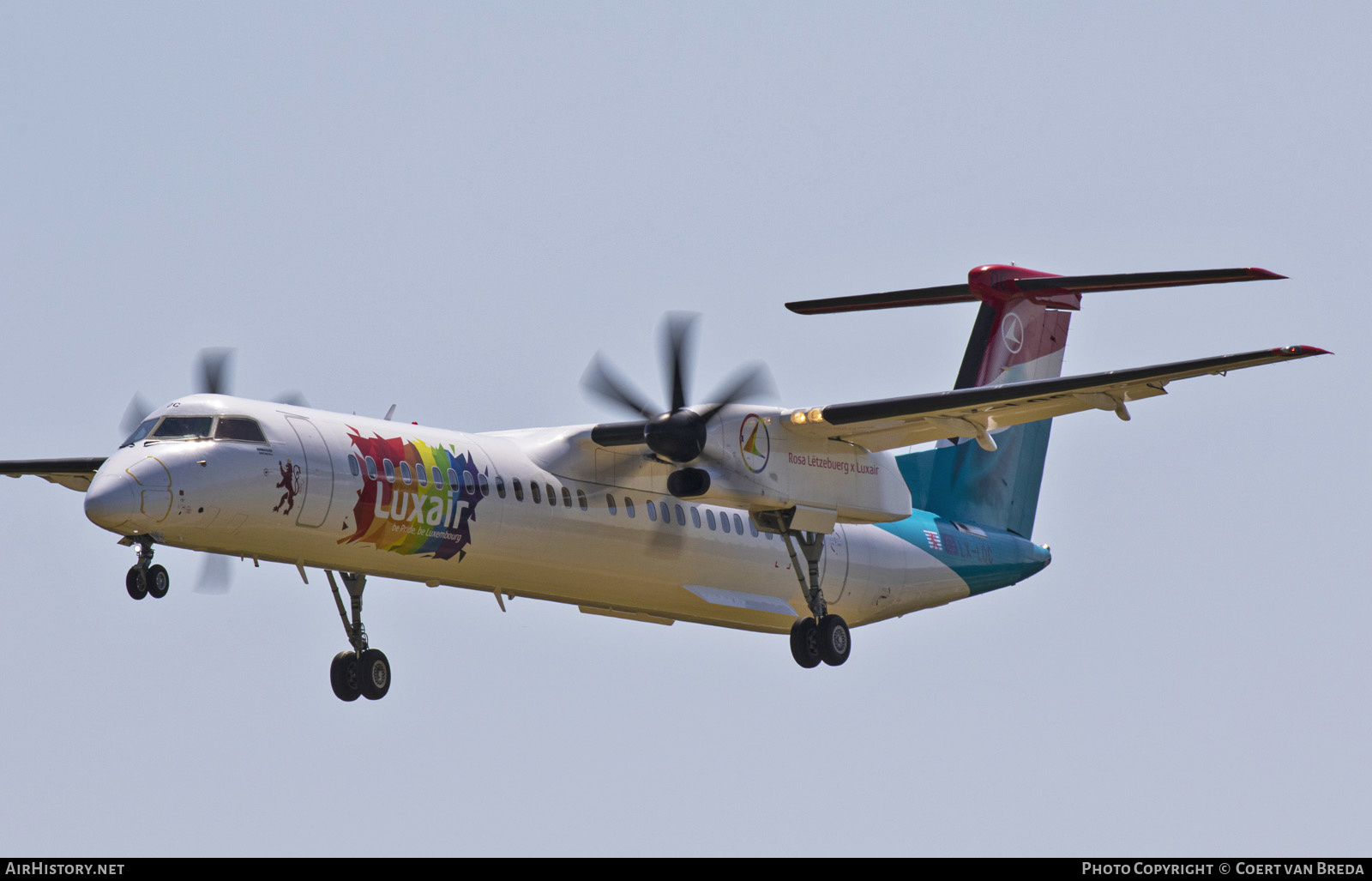 Aircraft Photo of LX-LQC | Bombardier DHC-8-402 Dash 8 | Luxair | AirHistory.net #623849
