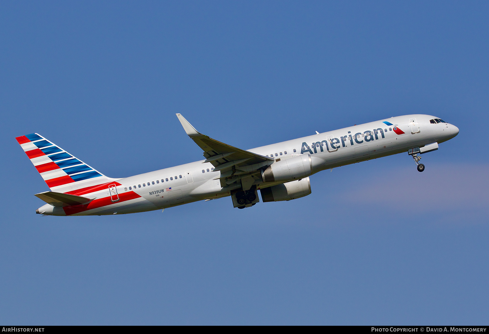 Aircraft Photo of N939UW | Boeing 757-2B7 | American Airlines | AirHistory.net #623852